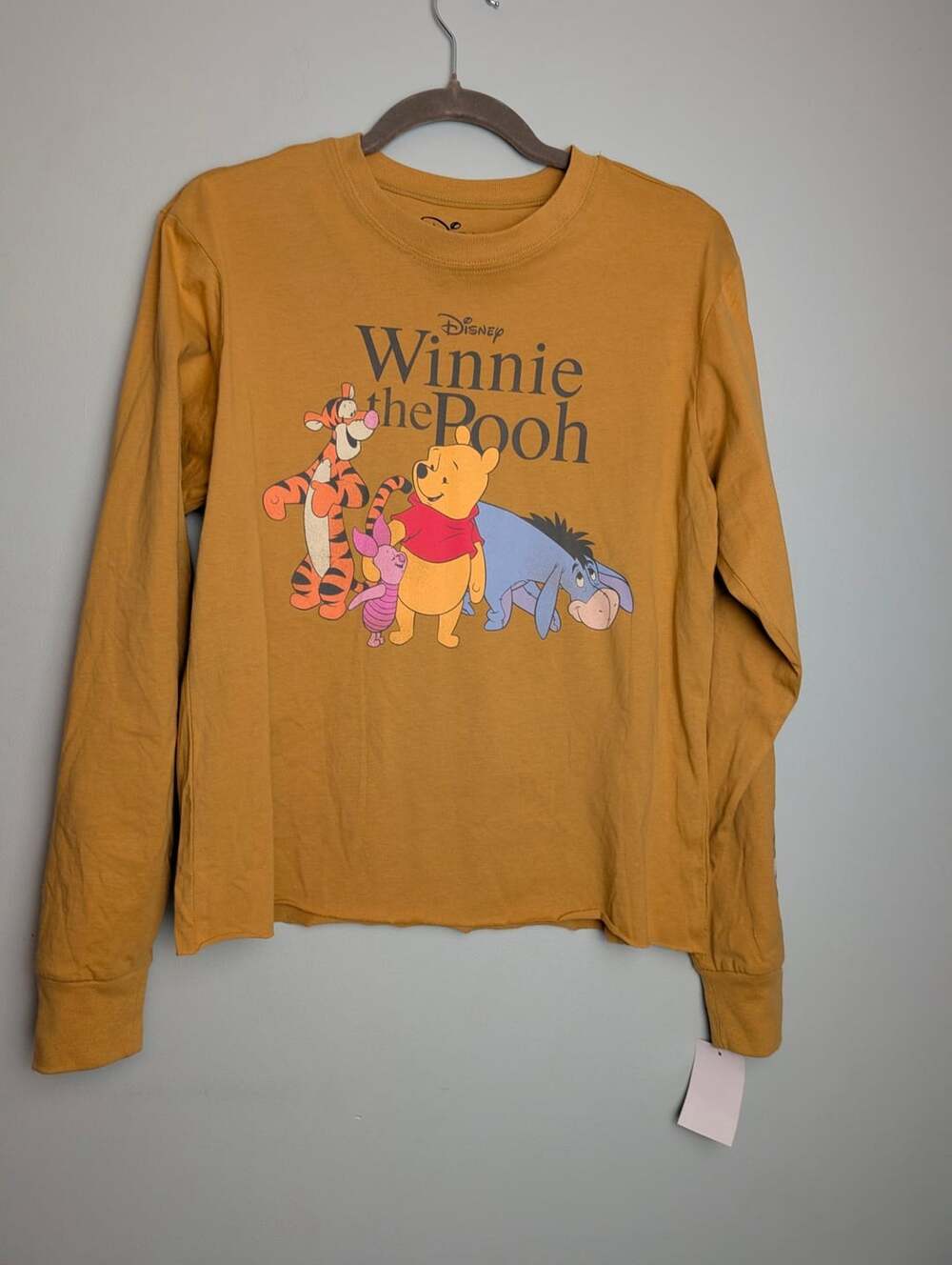 Nostalgia Streetwear Disney Winnie The Pooh Long Sleeve Graphic Tee